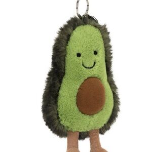 Cute Jellycat Avocado Plush Keychain